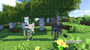 Birch Creaking & Pale Oak Creaking Shaders