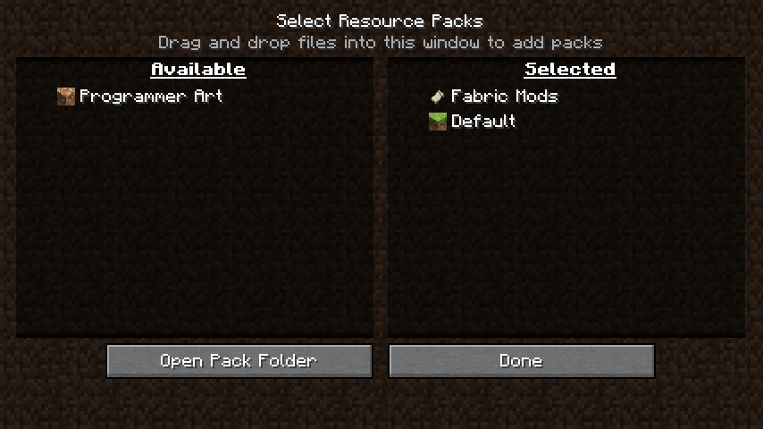 Resource Packs