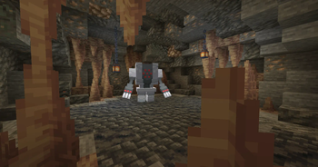 Inside Registeel Cave
