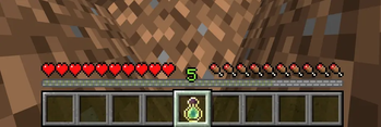 XP Bar about 3/4 full