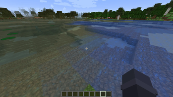 Water color with "Faithful 32x" resource pack