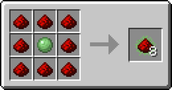 Sticky Redstone Dust Recipe