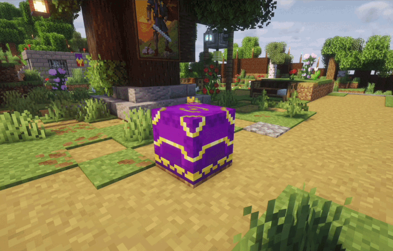 Block rendering visuals