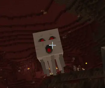 Angery Ghast in the Nether