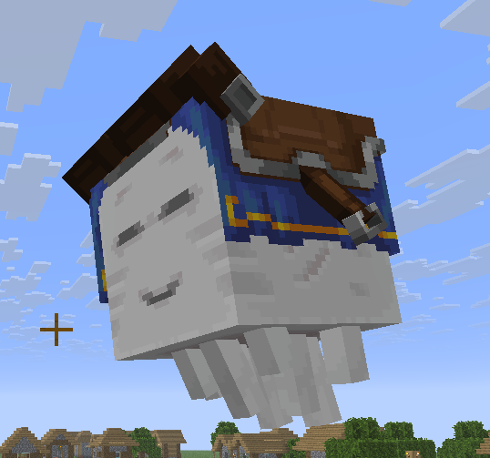Happy Ghast - With My 3D Harness Pack
