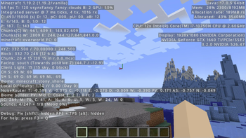 Debug Screen (2)