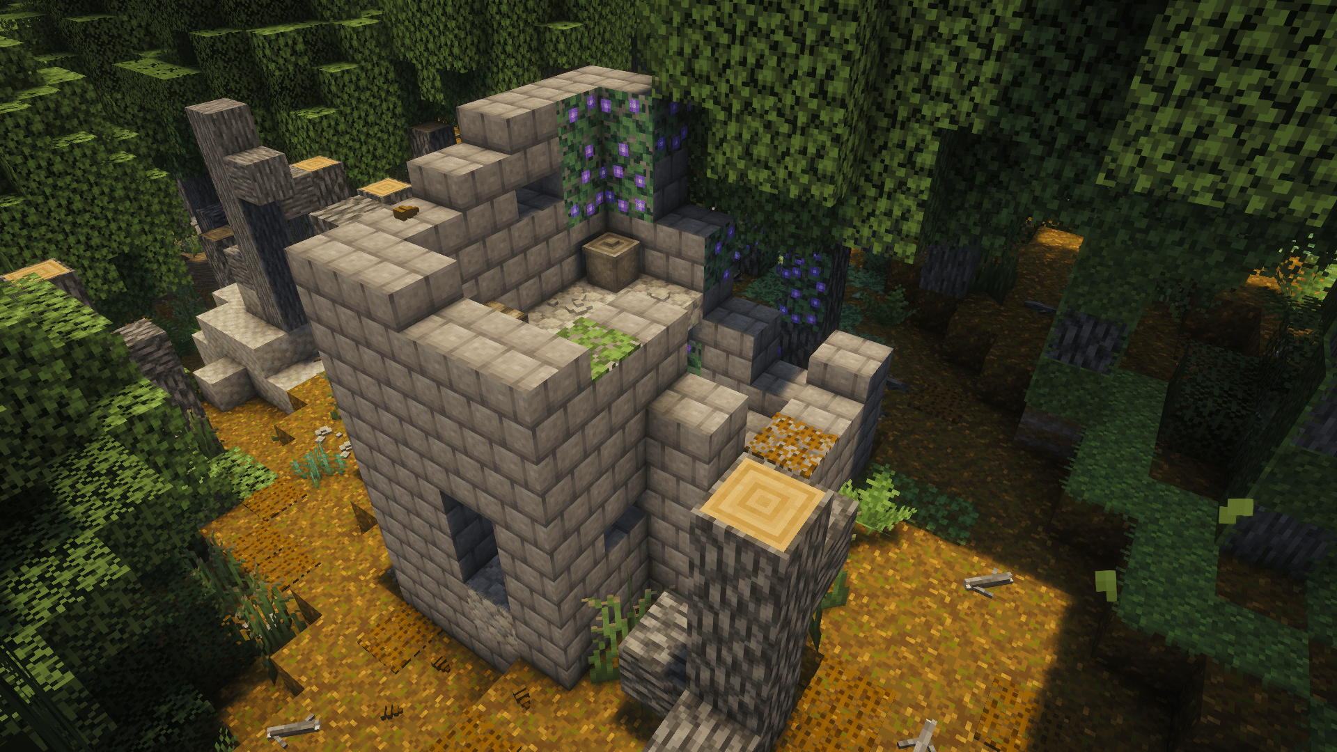 TerraFirmaCraft ruined building