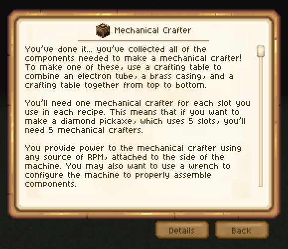 Mechanical Crafter