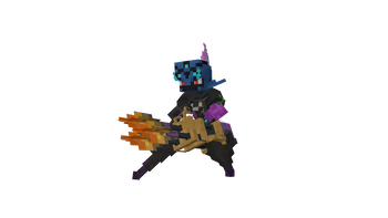 Ceruledge as Jinx (Arcane Fractured ver.)