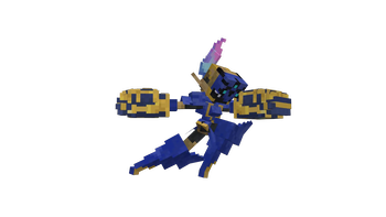 Ceruledge as Vi (Enforcer ver.)