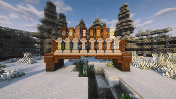 Display of custom + colored