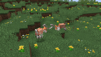 Two Deer sparring 