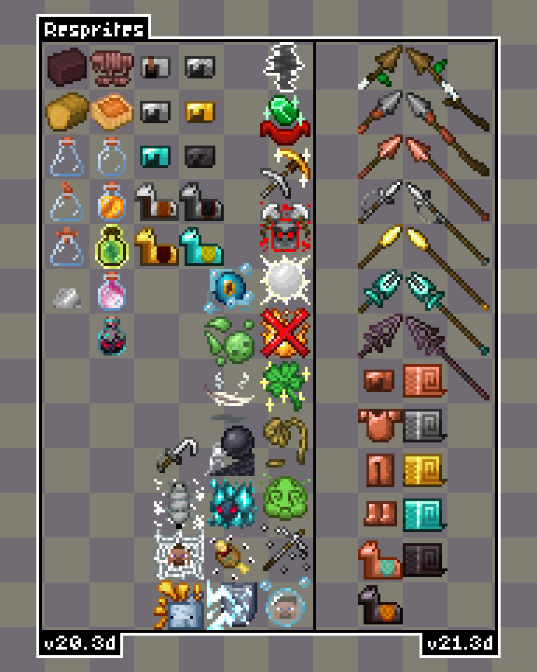 Every texture added in v20/21.3d