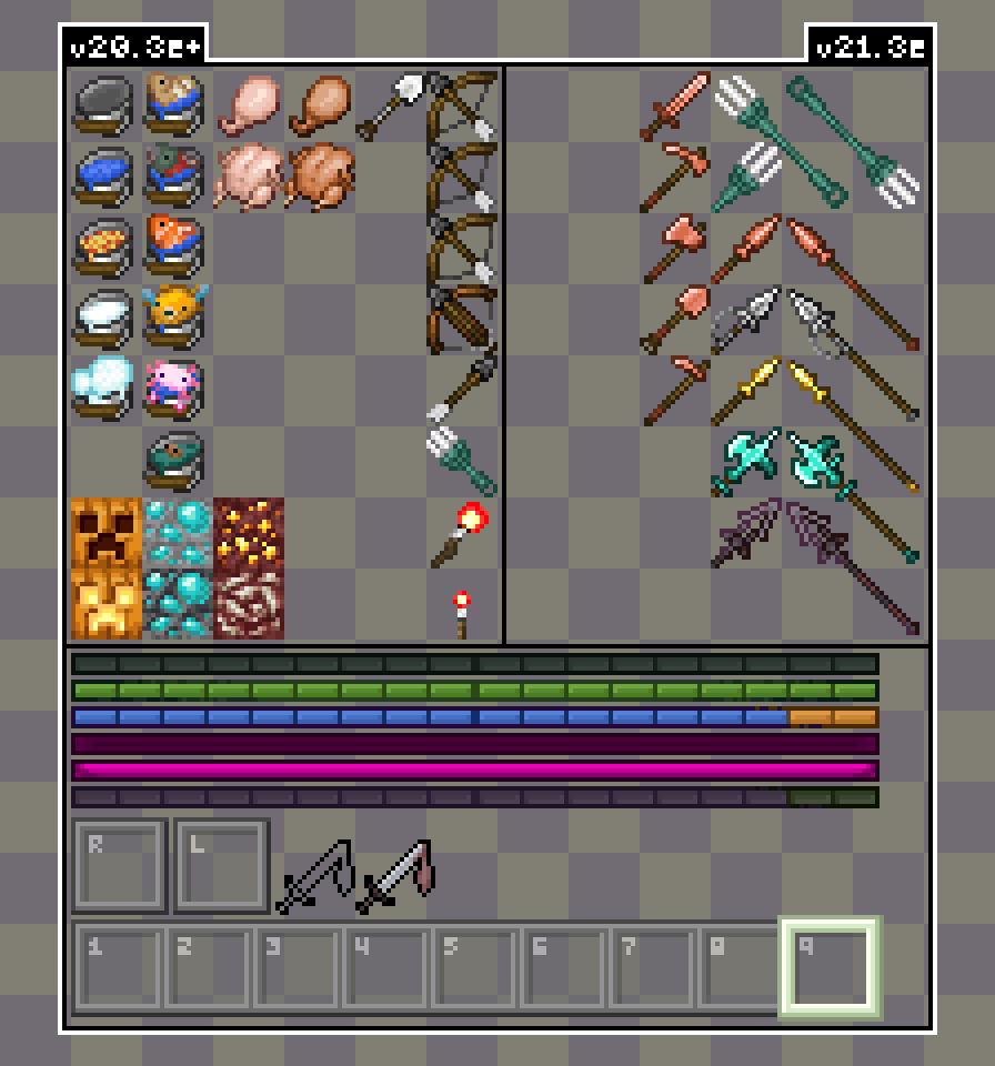 Every texture added in v20/21.3e