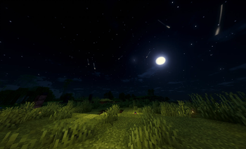 Meteor Showers at Night