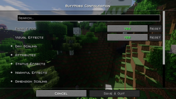 Config on Fabric via ModMenu 1.21.8+