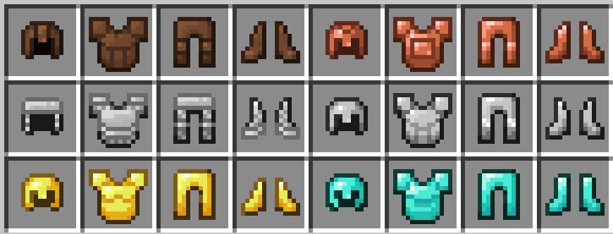 All Armor items