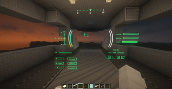 Control seat HUD