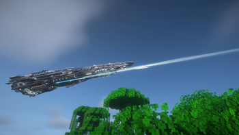 Electromagnet Rail cannon