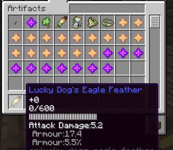 Artifact(only Lucky Dog Set now)