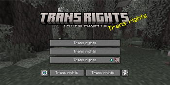 Trans rights (eng: Screenshot)