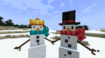 Customise your snowmen!