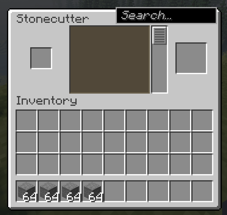 Example usage with search and memory