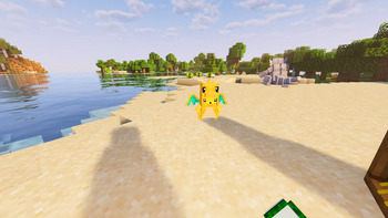 dragonite costume fat pikachu