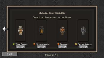 Character Selection