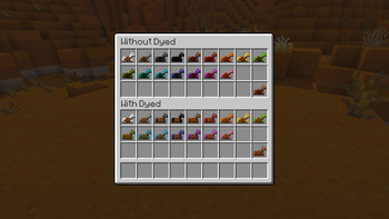 Dyed