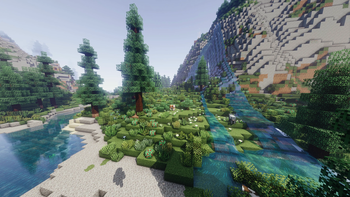 Waterfall w/Subtle Effects & Visuality Mods