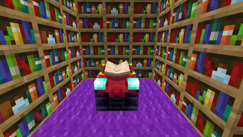 Enchanting Table and Bookshelf