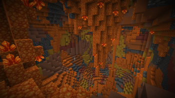 Amber Caves (Night Vision)