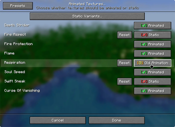 Manage animations