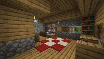 Give your villagers nice homes, and their trades will be cheaper