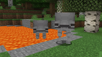 A rare skin that's all bones