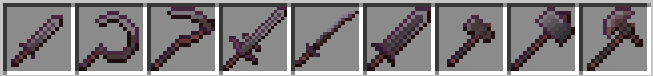 Netherite Weapons