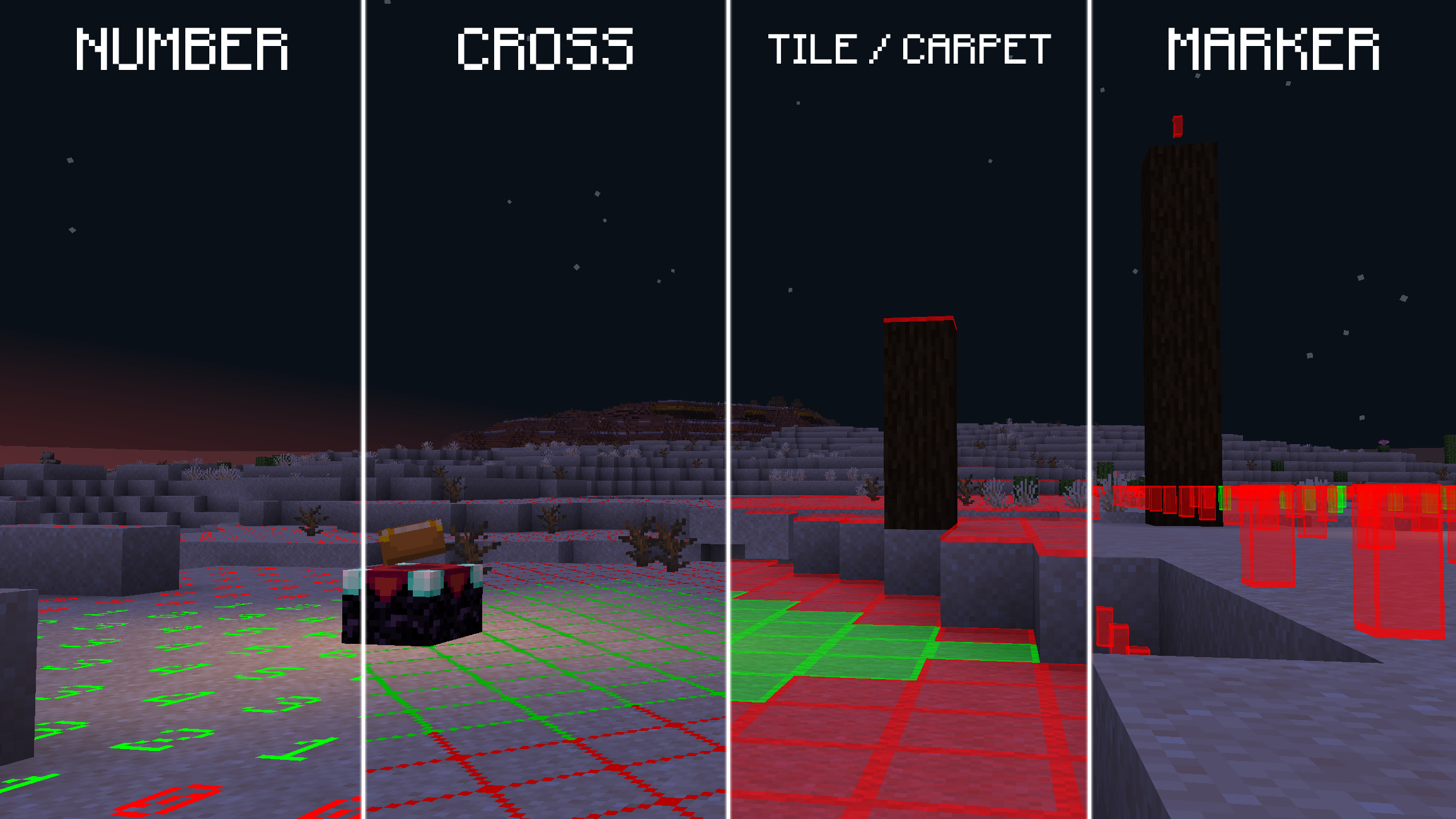 Light Overlay Modes Comparison