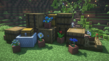 Pile with Pots