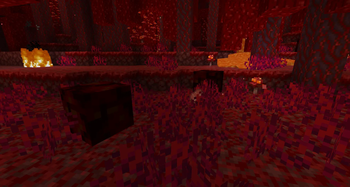 Magma cubes spawned from oozing