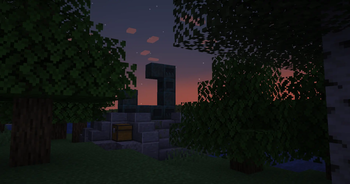 Ruined Portal in the Overworld