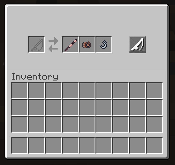 Fishing Rod Bench UI