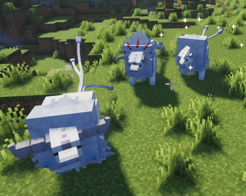 Albino Paldean Tauros