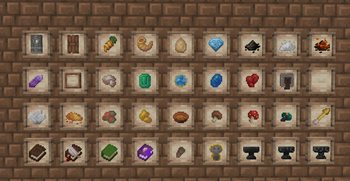 Retextured items so far..
