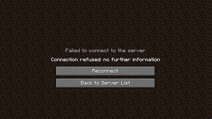 Manual reconnect