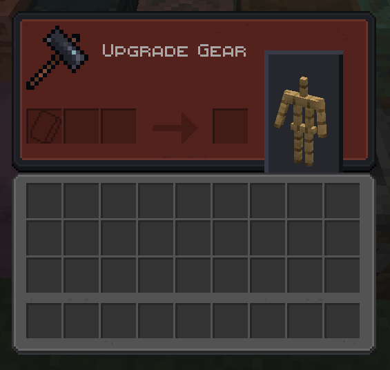 Smithing Table GUI