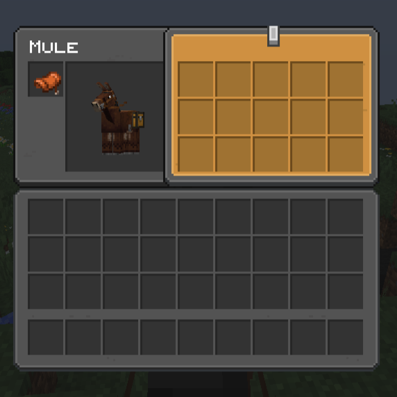 Mount with Chest GUI