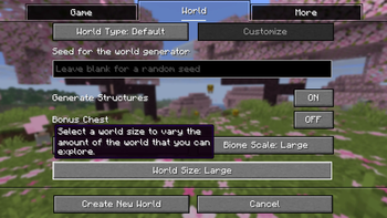 World Size config