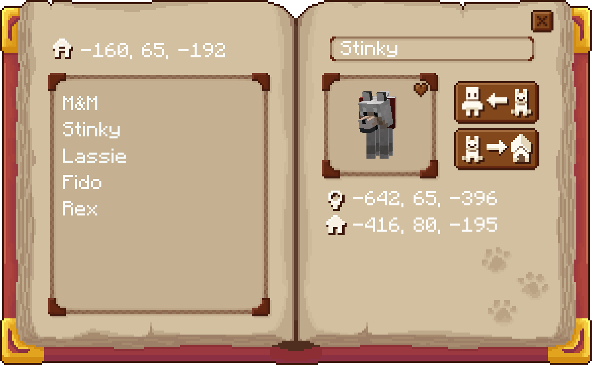 Image showing the in-game Roster menu that the mod adds.