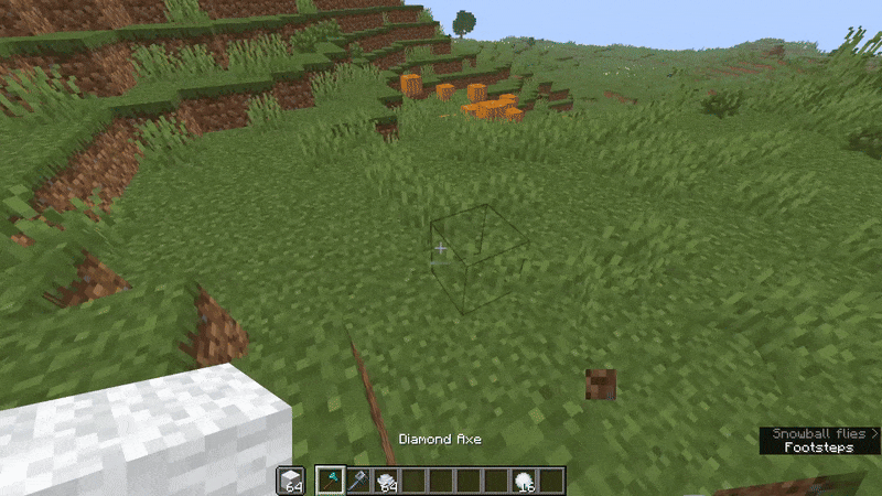 Placing blocks in offhand